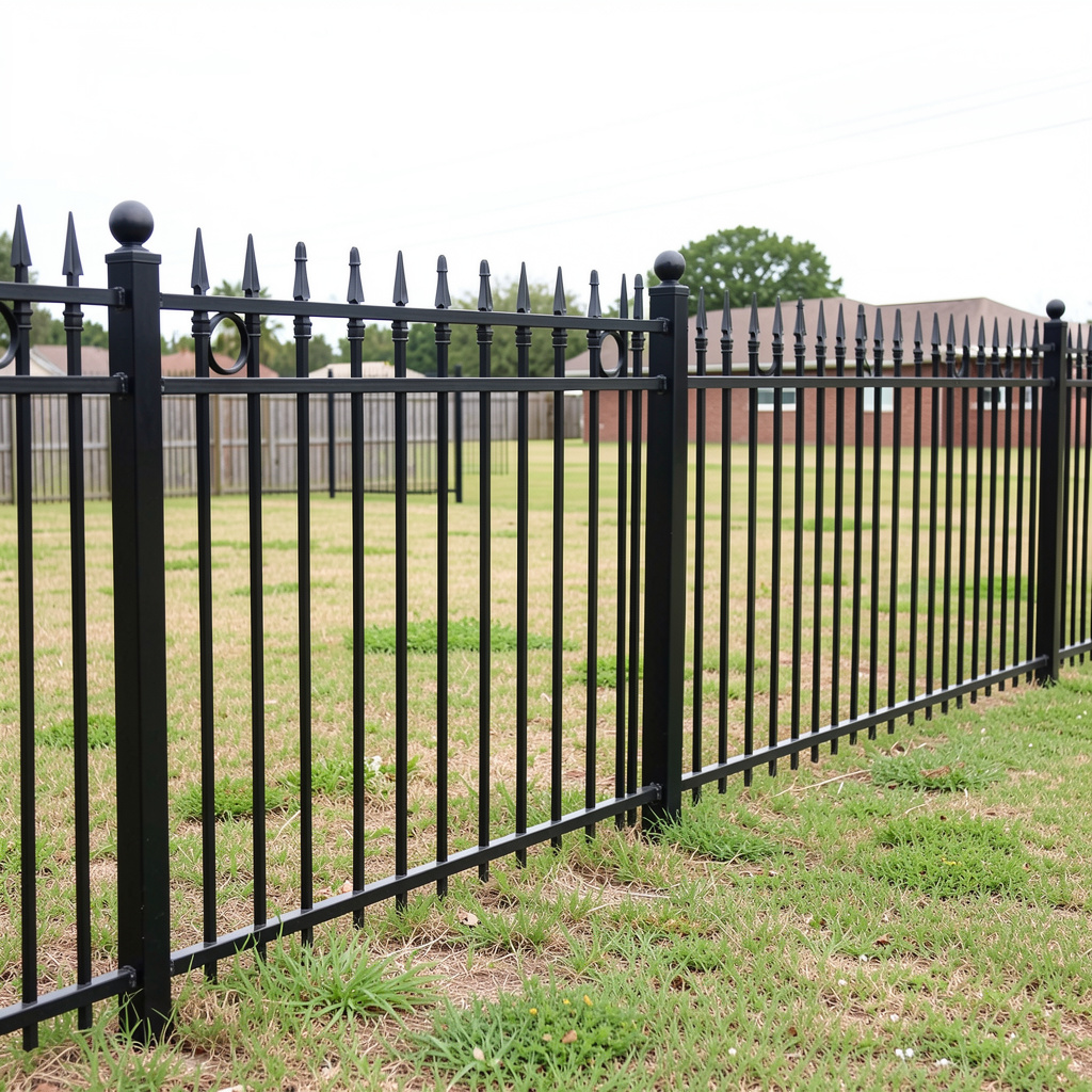 Wrought Iron Fence Installation in Brownsville, TX